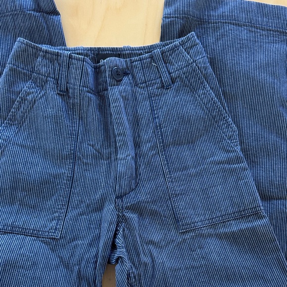 esby Women's High Rise Jeans - Blue Pinstripe